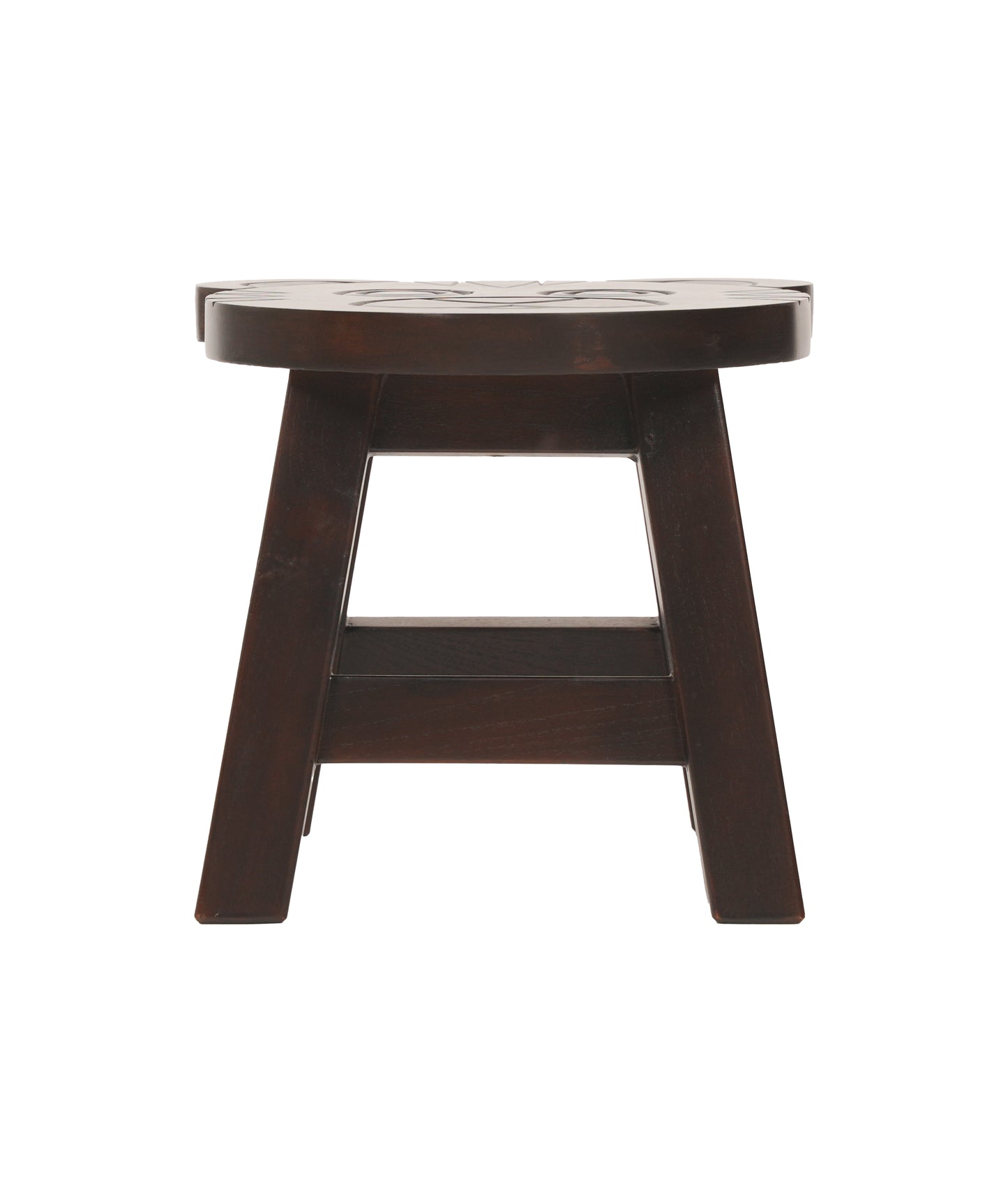 Tiger Walnut Teakwood Chowki
