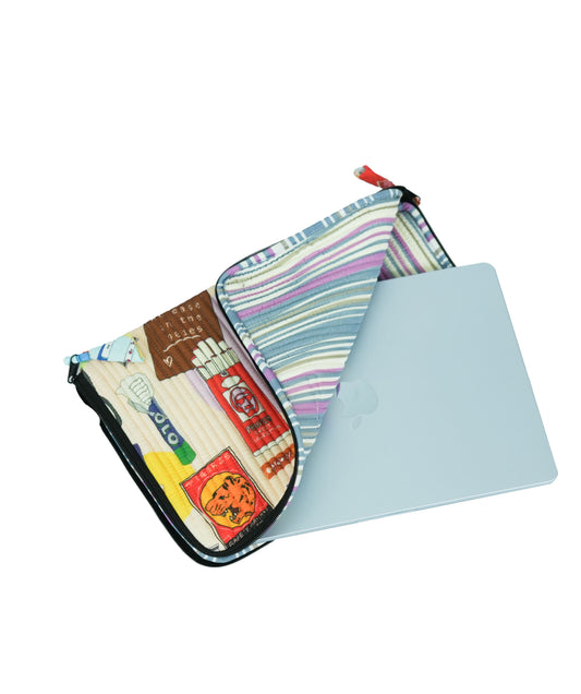 'At Ease in the 90s' Laptop Sleeve