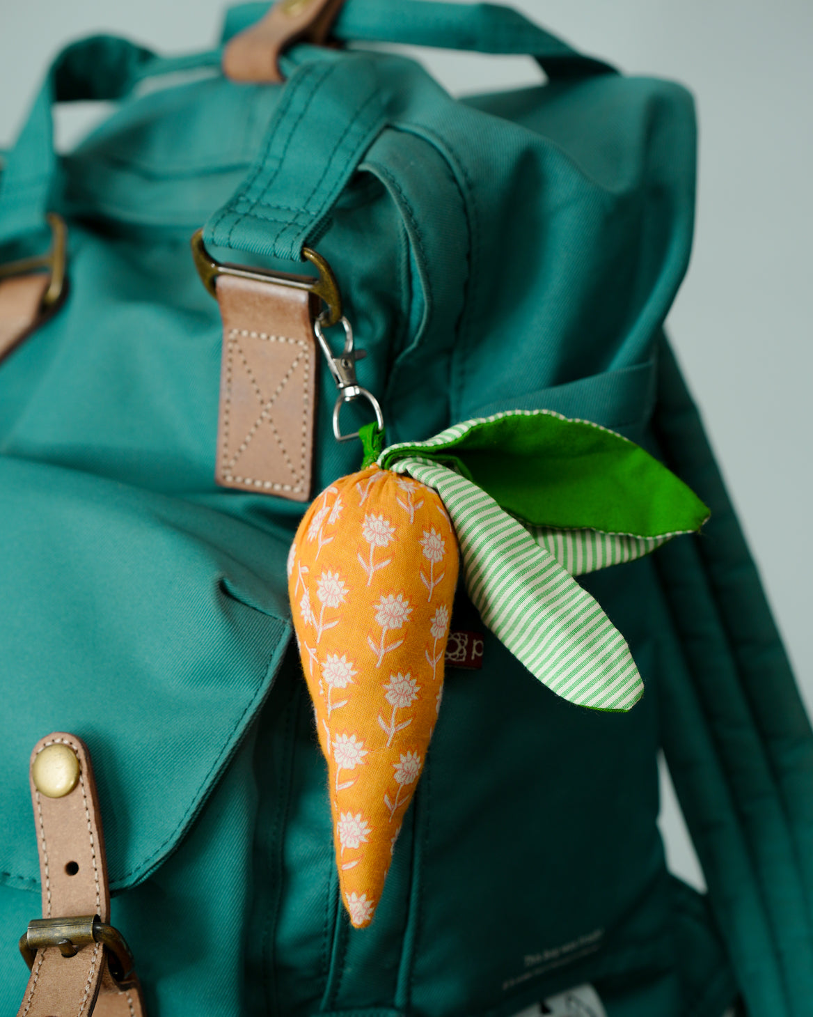 Carrot Bag Charm