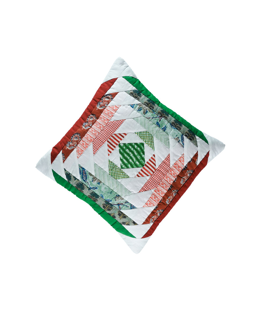 Pineapple Patchwork Cushion Cover