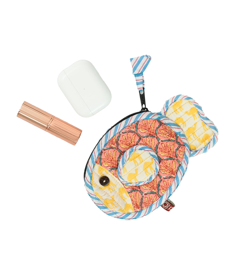 Fishy Much AirPod Pouch