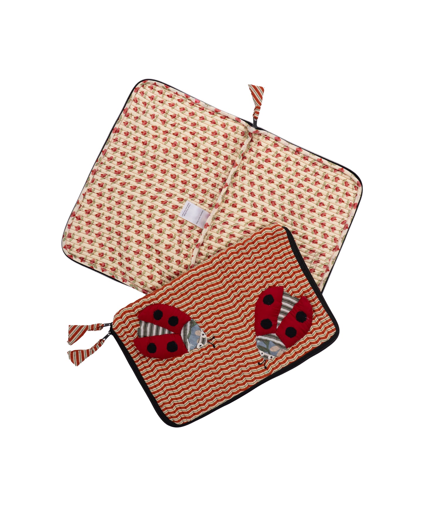 Striped Lovebug Laptop Sleeve ๐