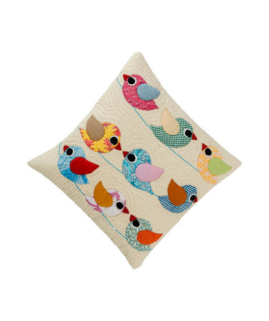 Anek Chidiya Cushion Cover
