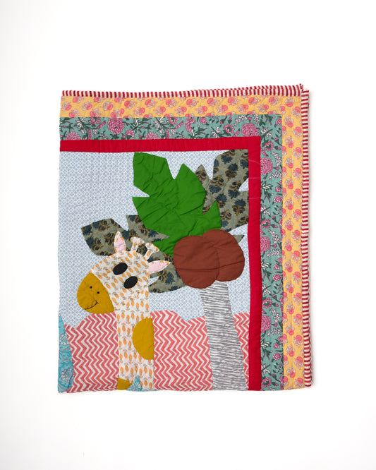 Animal Kingdom Baby Quilt 🐒