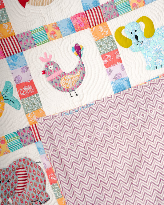 Animal Baby Quilt 🦁