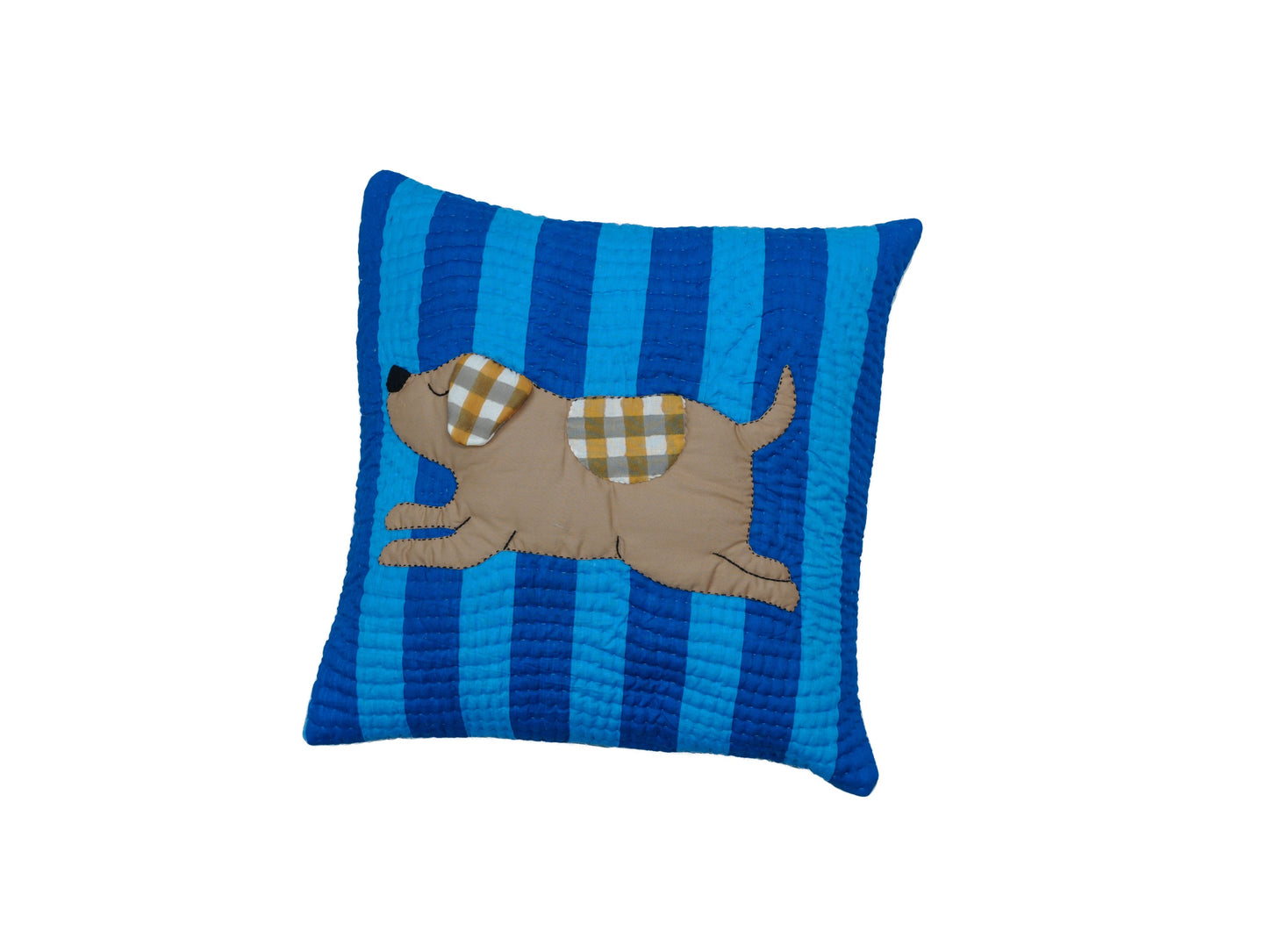 Sitting Lazy Dog Cushion Cover