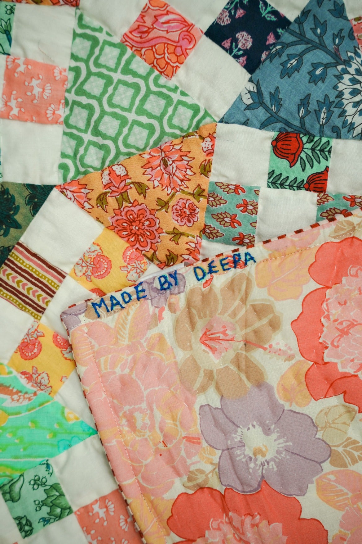 Jewel box King Size Patchwork Quilt