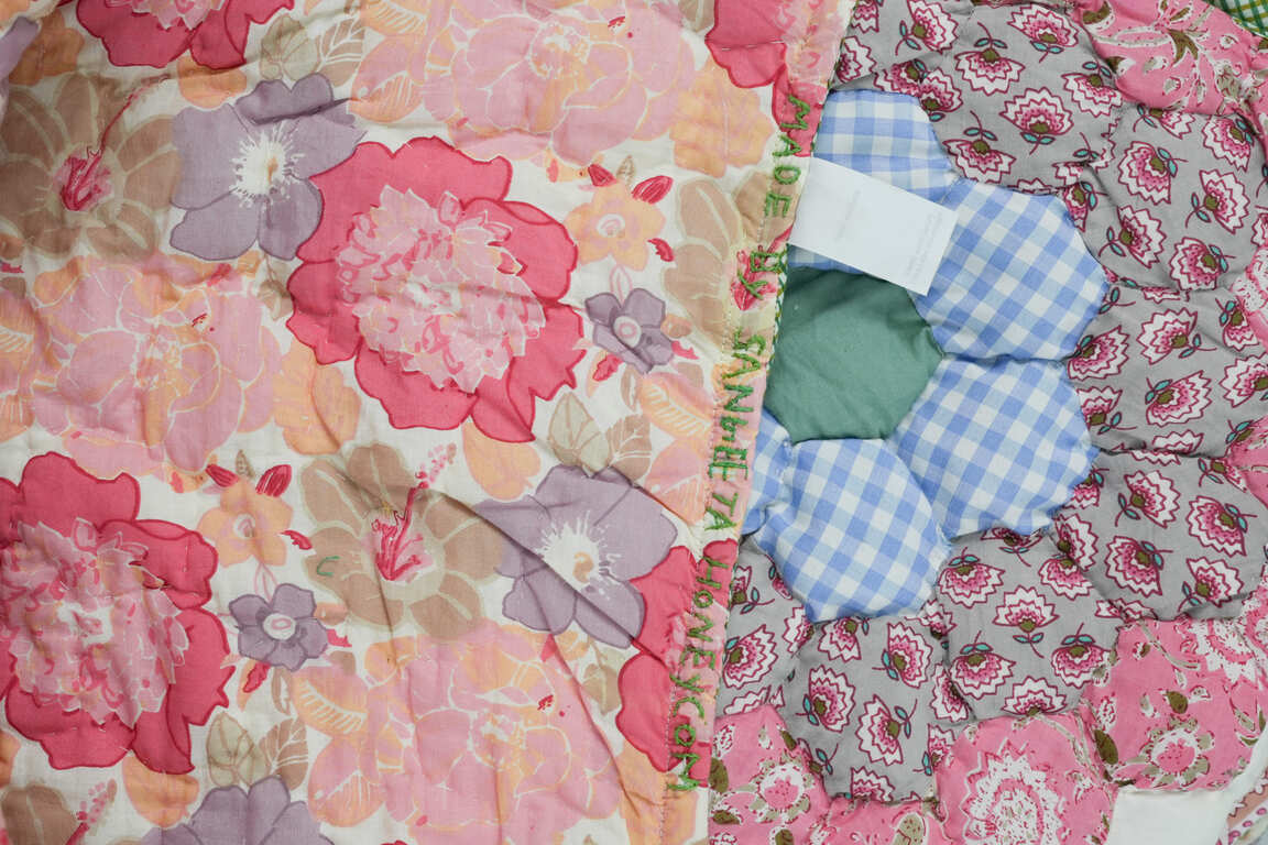 Honeycomb King Size Patchwork Quilt