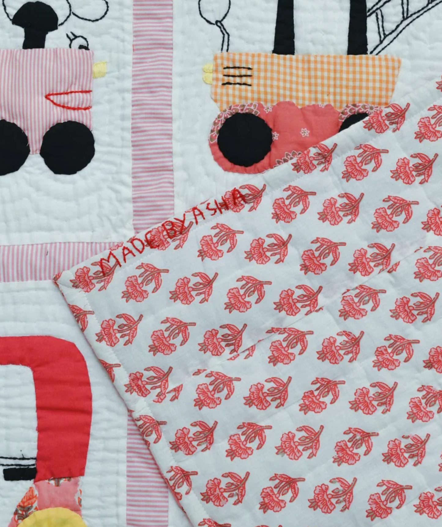 Going Places Pink Baby Quilt 🚀