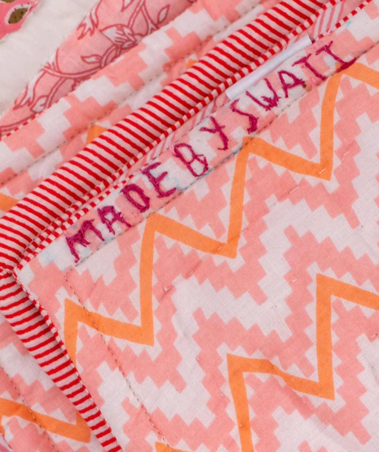 Pink Sweetheart Baby Quilt 🩷