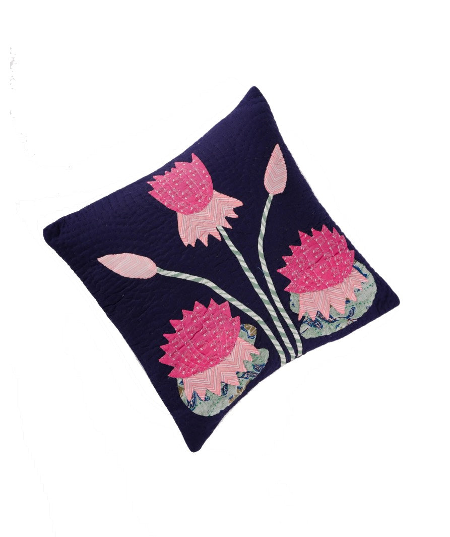 Water lily Cushion Cover