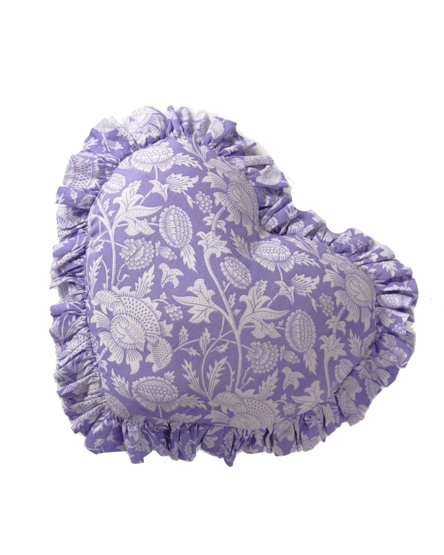Lilac Heart Pillow