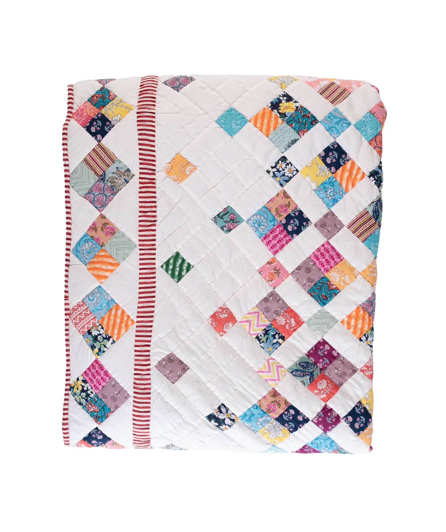 Confetti King Size Patchwork Quilt