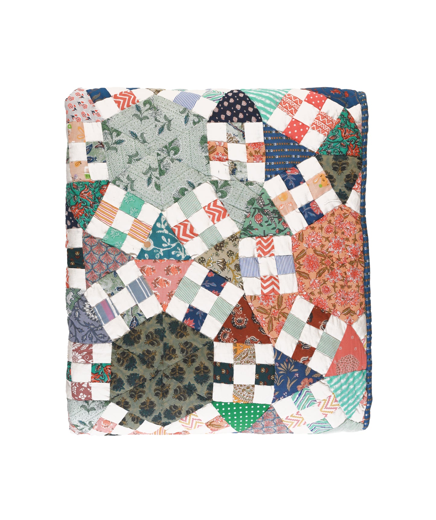 Jewel box King Size Patchwork Quilt