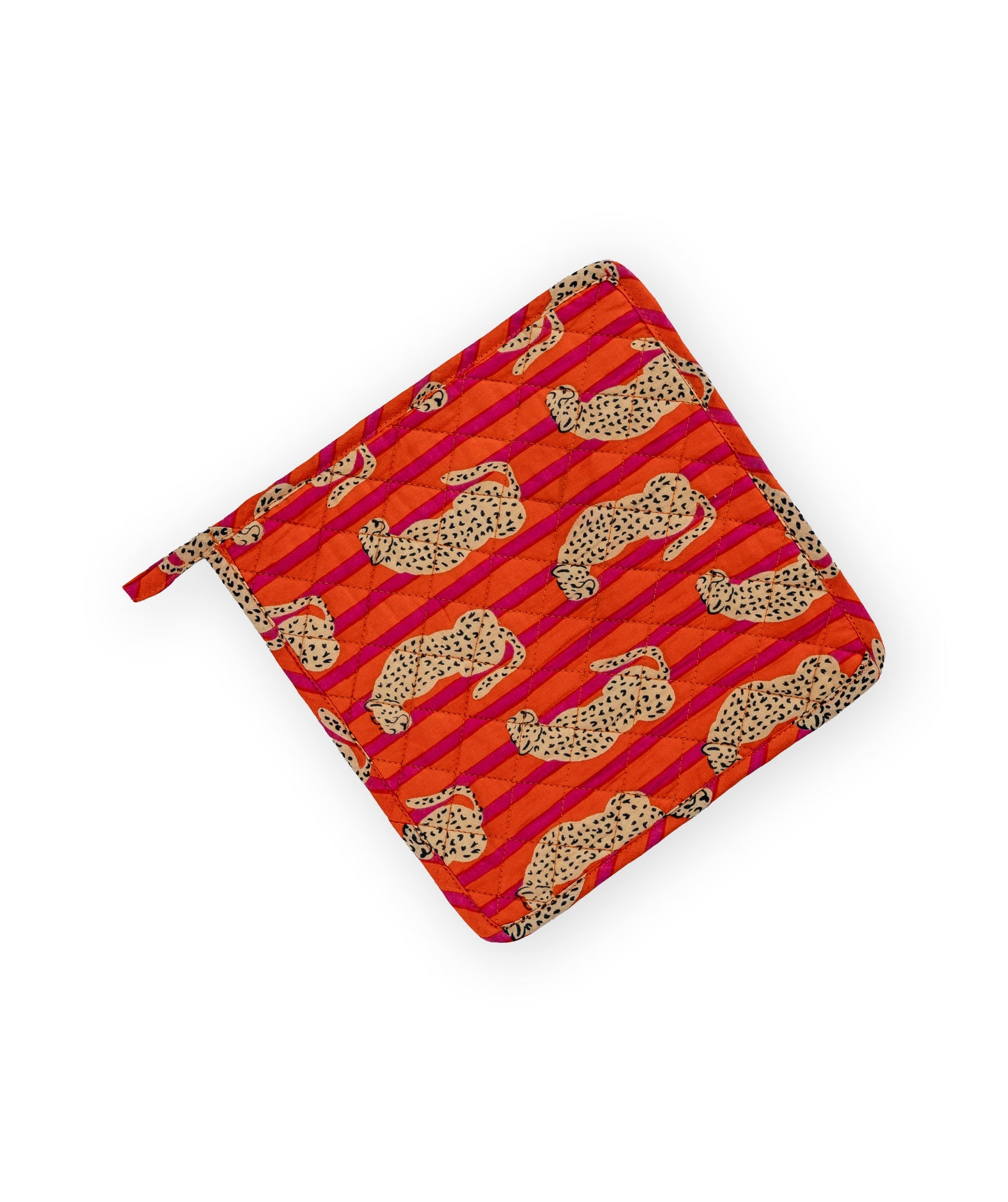 Cheetah Print Tea Cosy Set