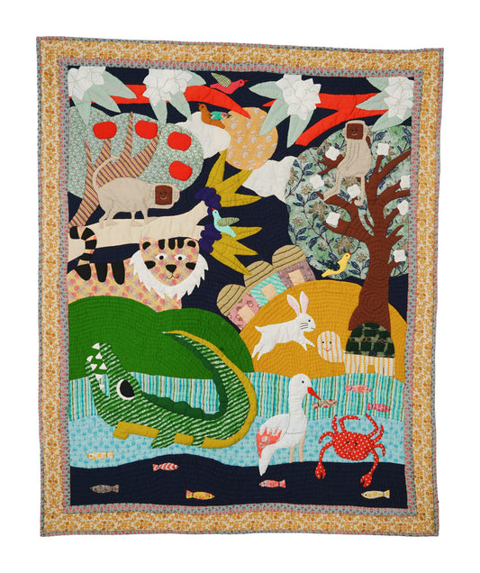 Nani Ki Kahani Baby Quilt 🌿