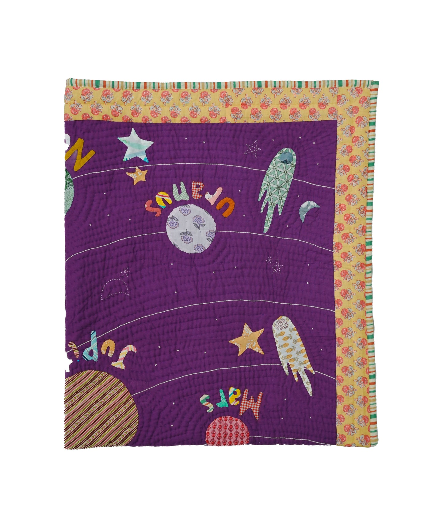 Antariksh Purple Baby Quilt