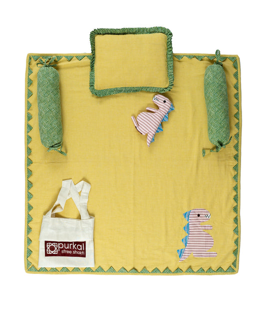 Baby Dino Muslin Dohar Set