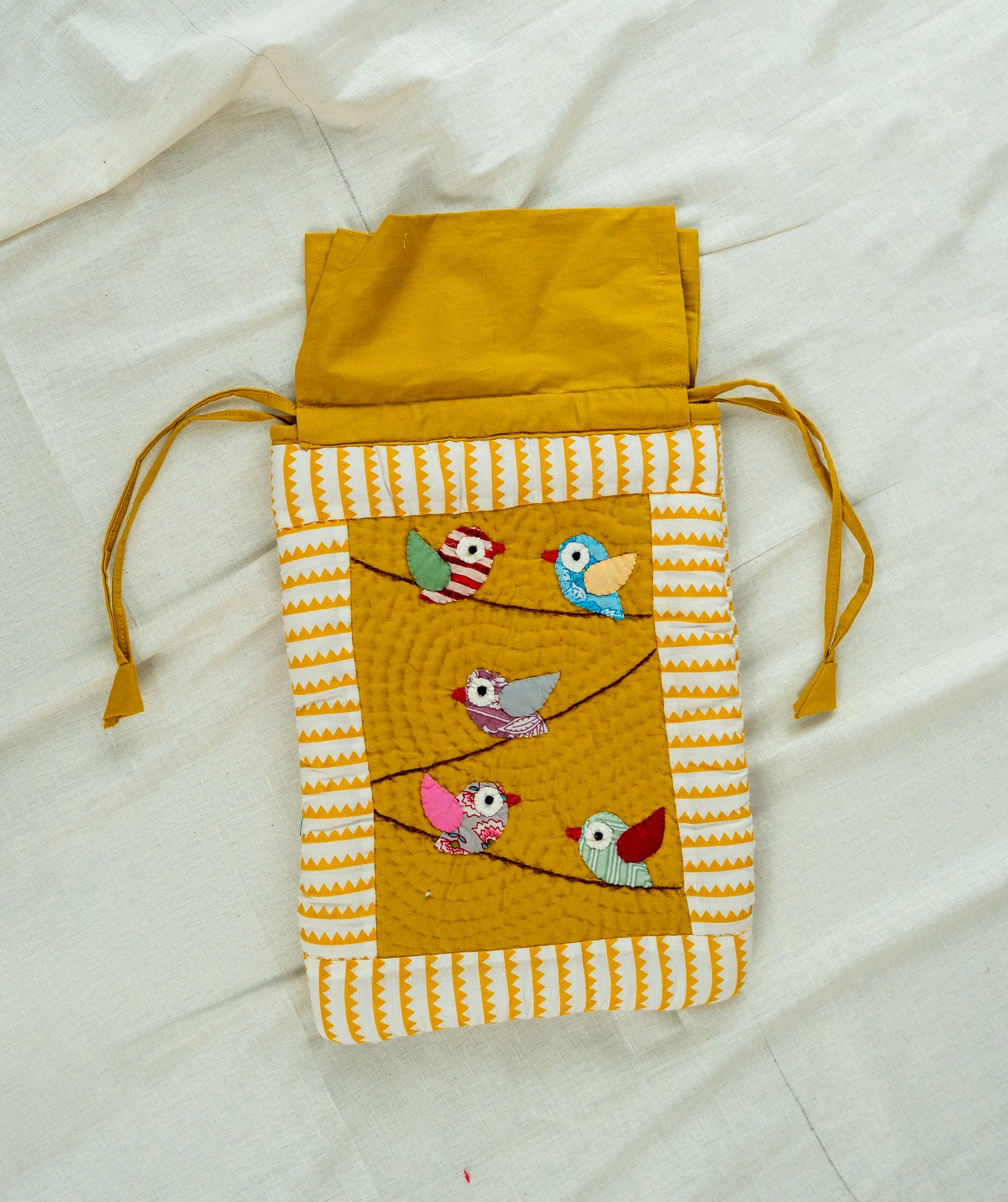 Anek Chidiya Hot Water Bottle Cover