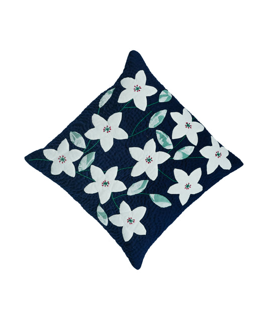 Jasmine Navy Cushion Cover