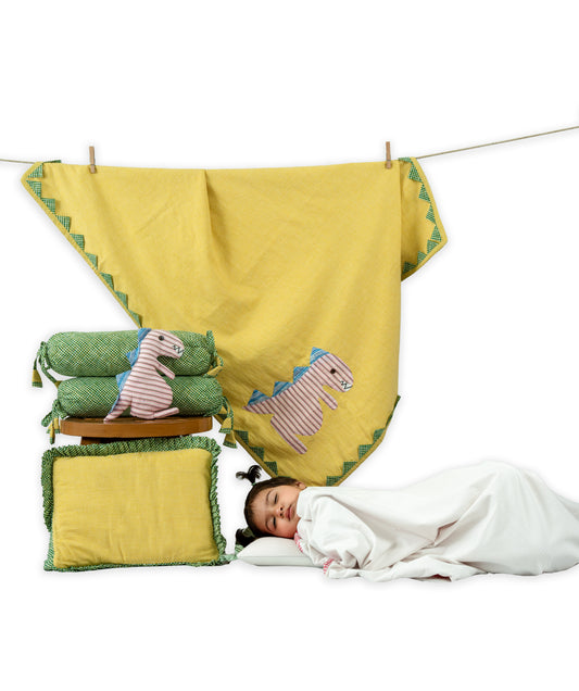 Baby Dino Muslin Dohar Set