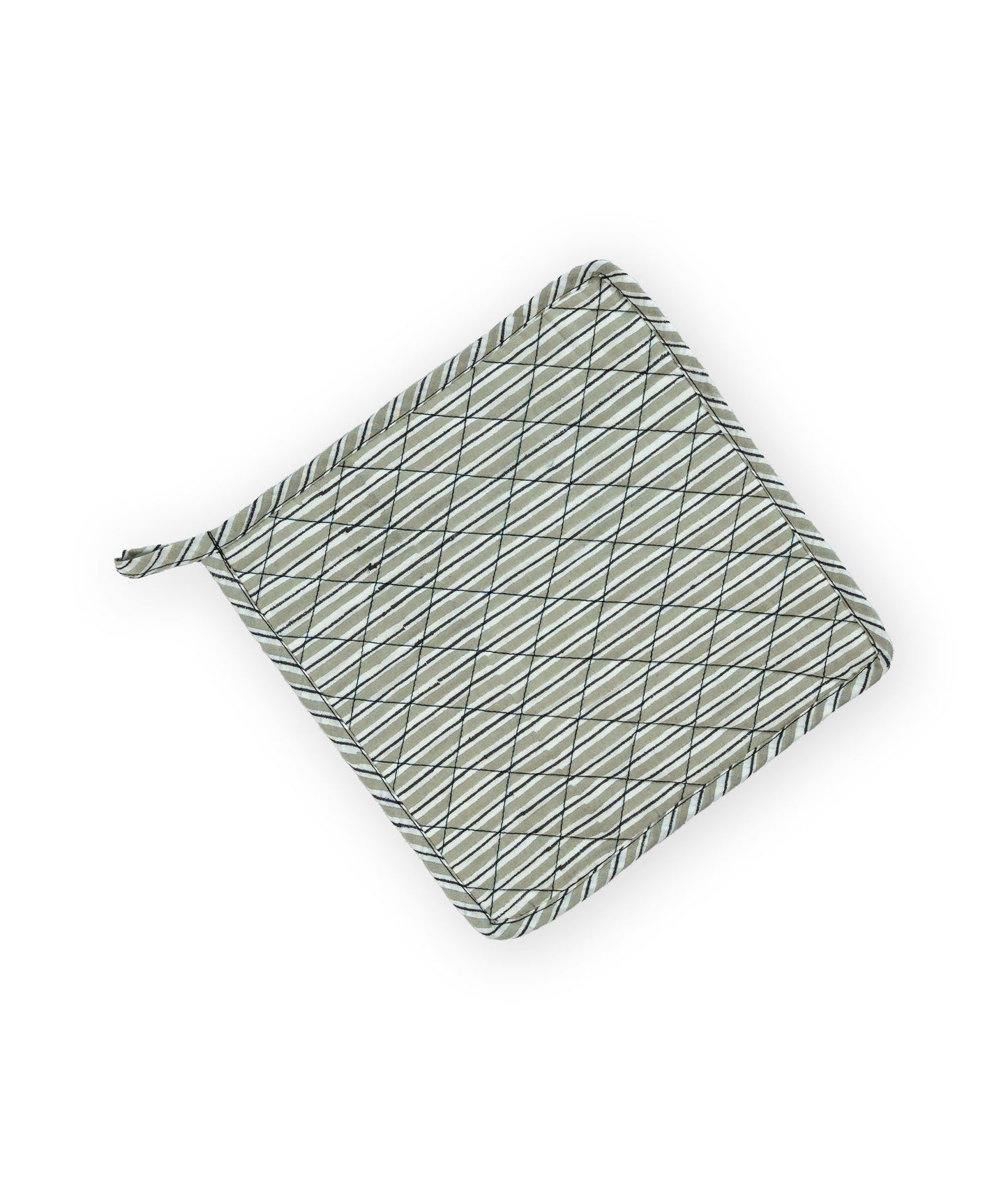 Light Grey Ladybug & Heart Tea Cosy Set