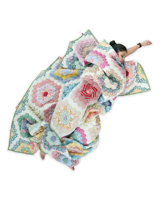 Honeycomb King Size Patchwork Quilt