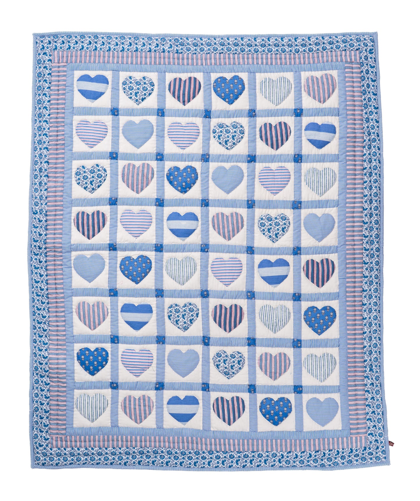 Sweetheart Blue Baby Quilt 💙