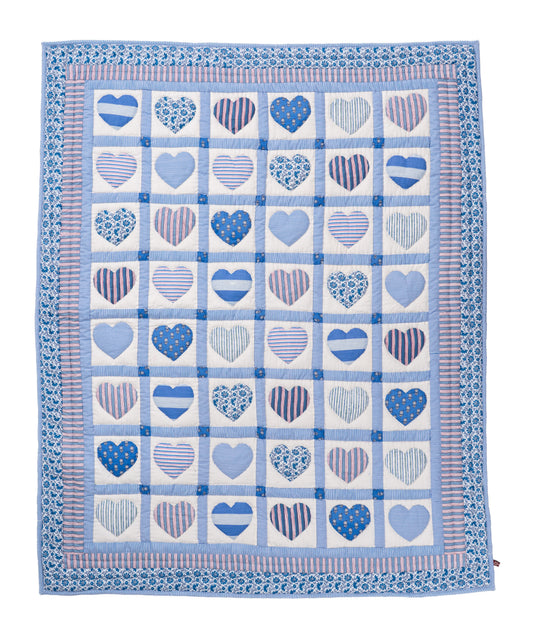 Sweetheart Blue Baby Quilt 💙