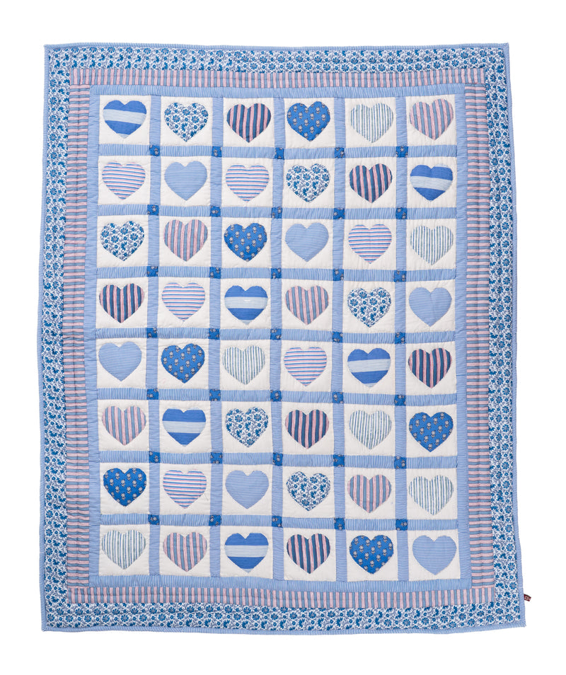 Sweetheart Blue Baby Quilt 💙