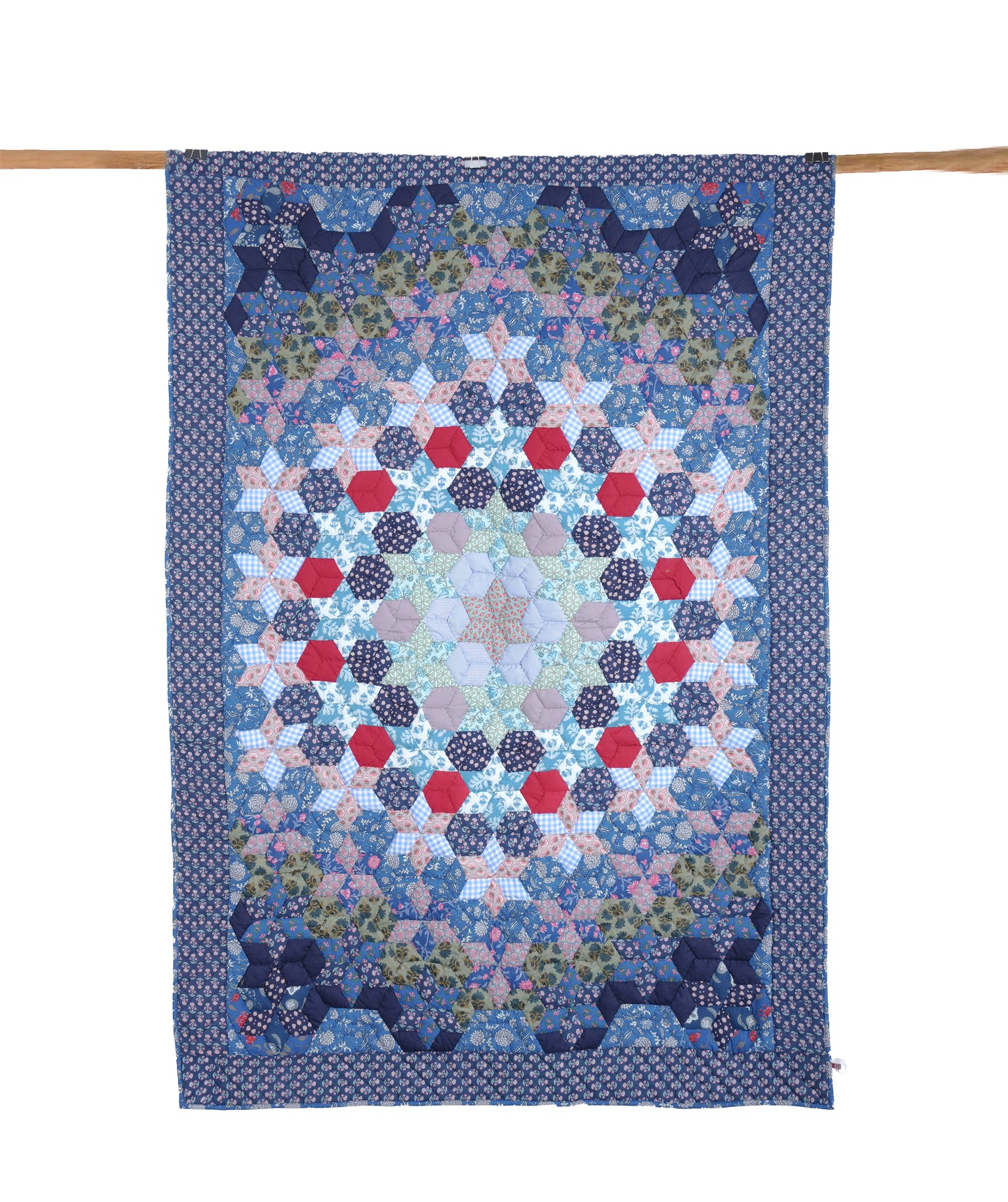 Galaxy Single Size Patchwork Quilt