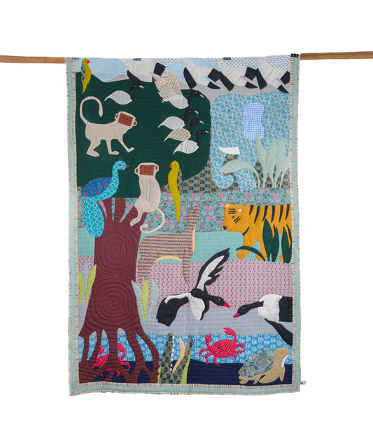 Sundarvan Single Size Children Quilt
