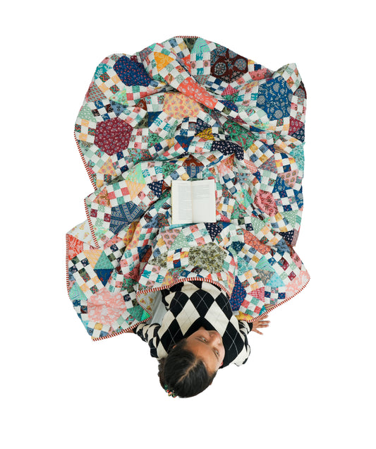 Jewel box Single Size Patchwork Quilt