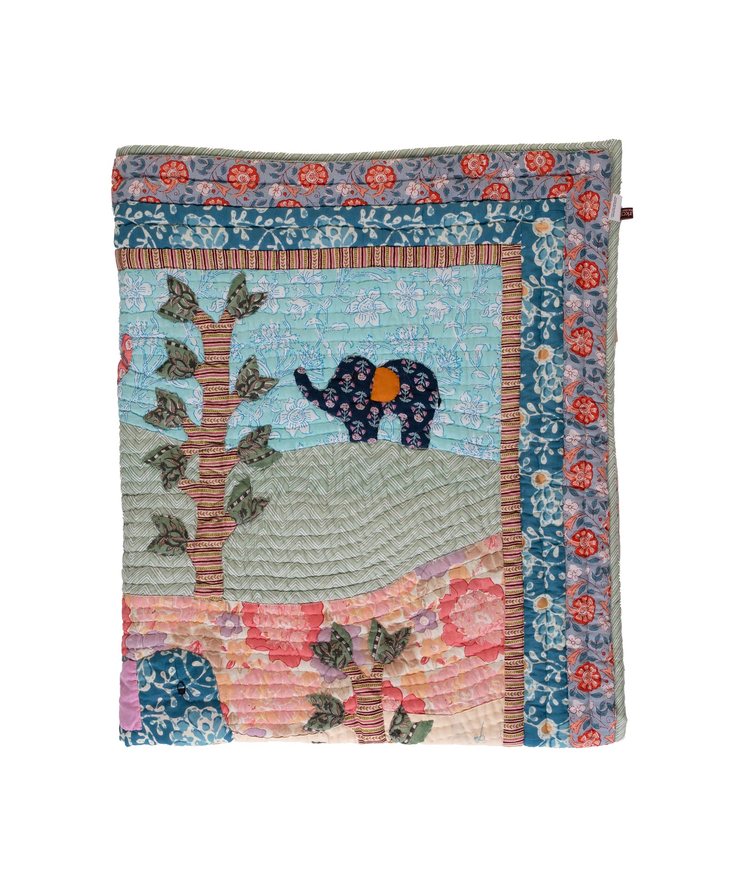 Elephant Safari Baby Quilt 🐘