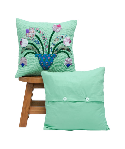 Tulip Pot Cushion Cover