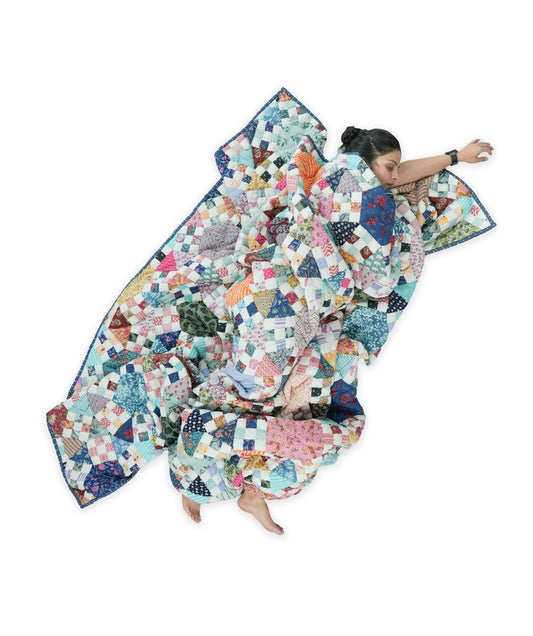 Jewel box King Size Patchwork Quilt