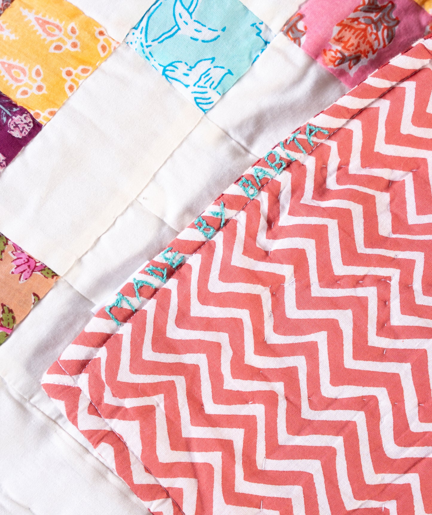 Confetti King Size Patchwork Quilt