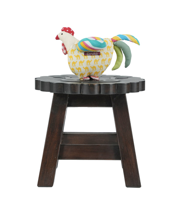 Handcrafted Rooster Toy Pillow