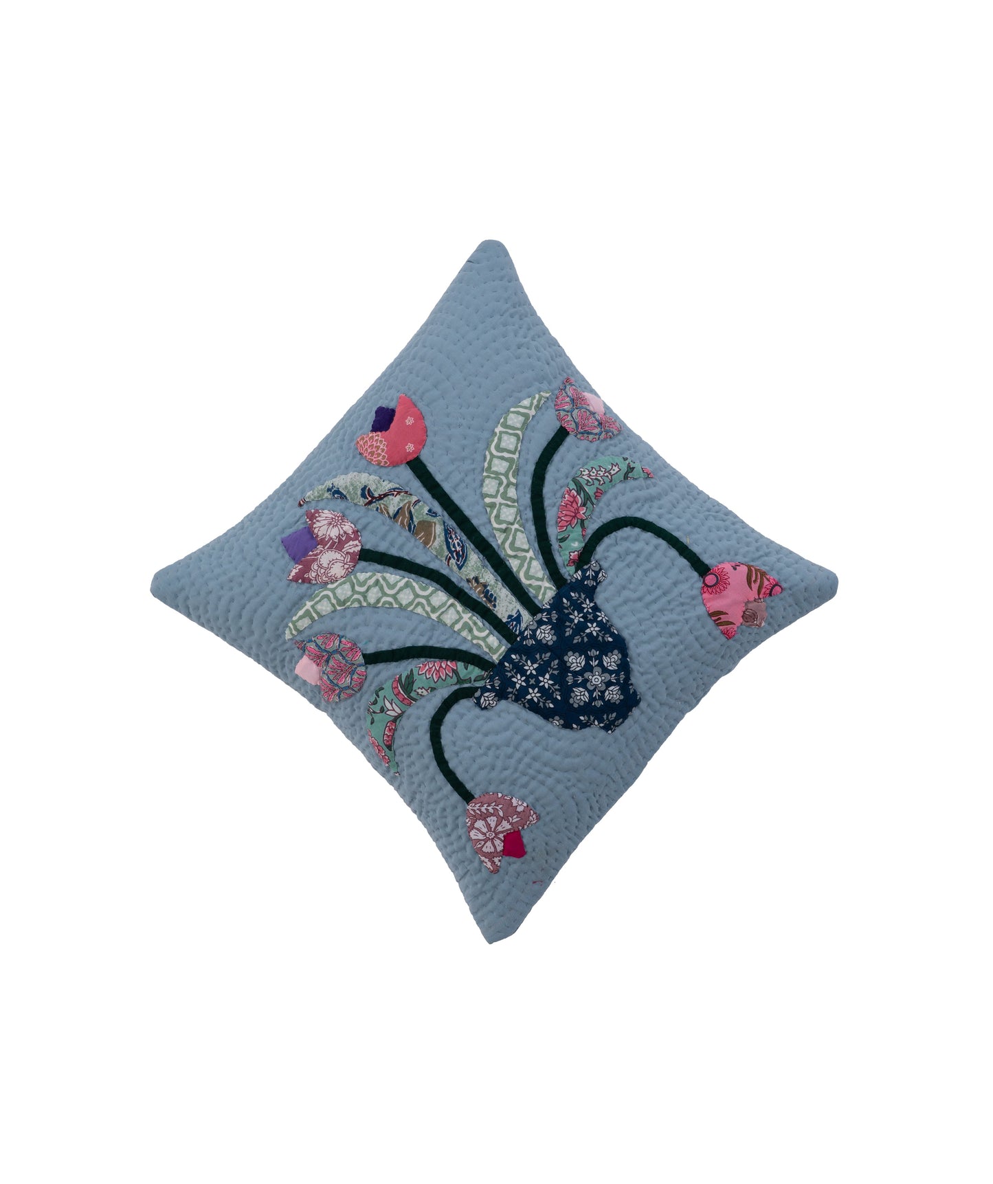 Tulip Pot Cushion Cover