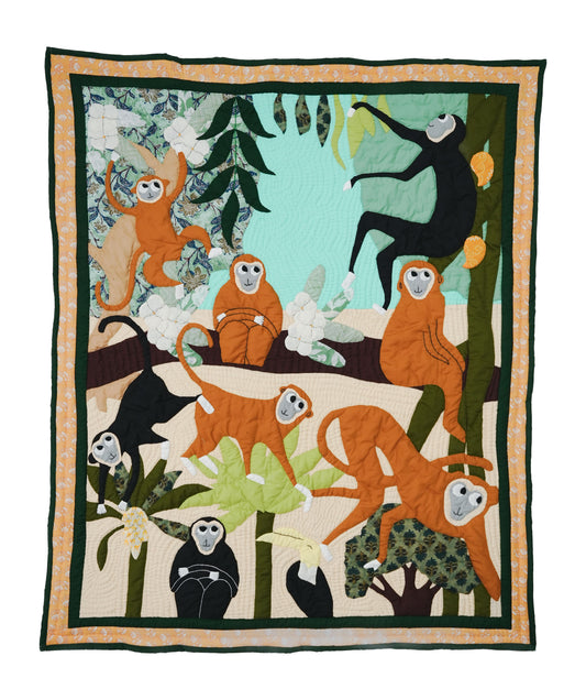 Monkey Baby Quilt 🐒