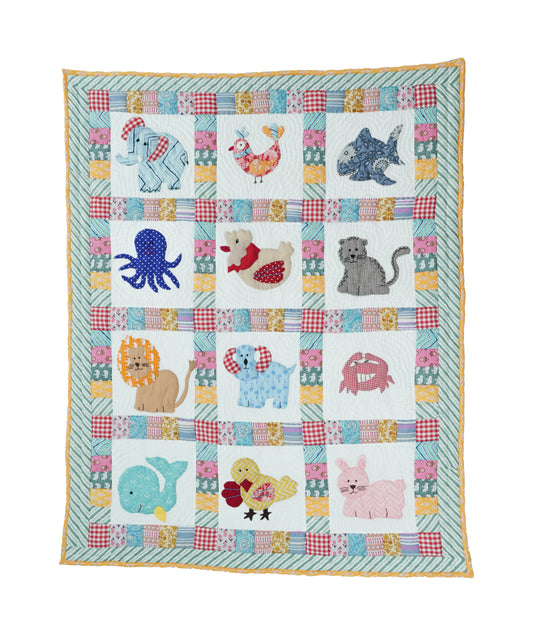 Animal Baby Quilt 🦁
