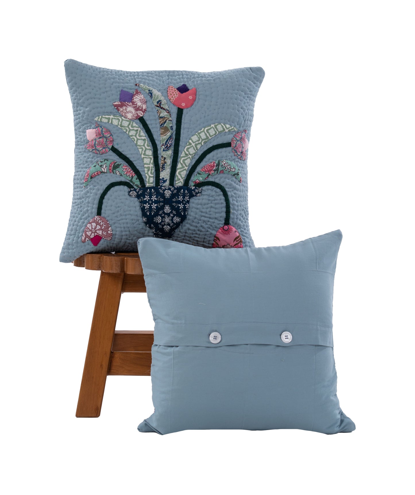 Tulip Pot Cushion Cover