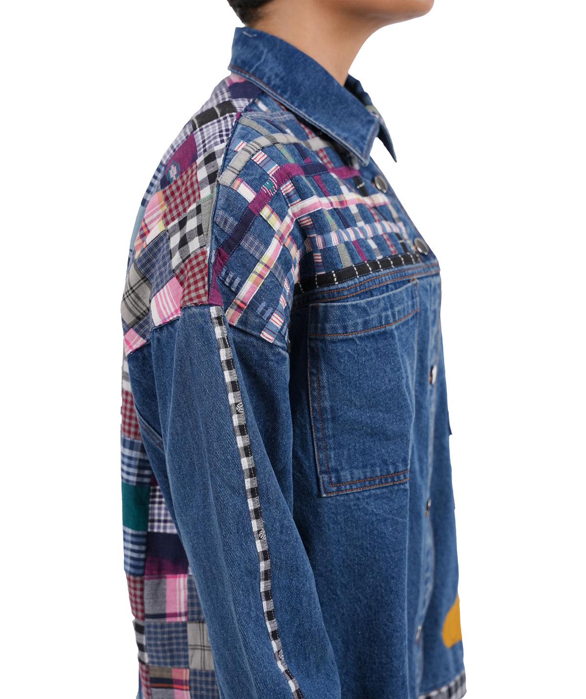 'Dreamer' Wearable Art Denim Jacket