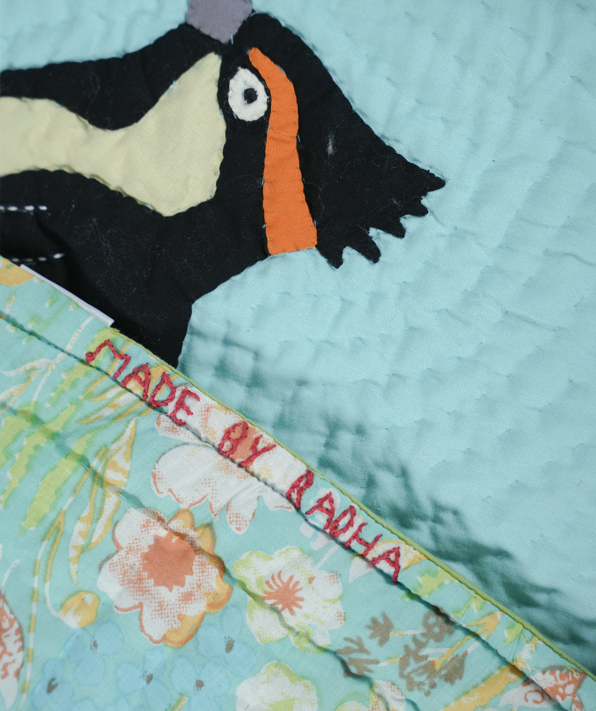 Birdsong King Size Appliqué Quilt