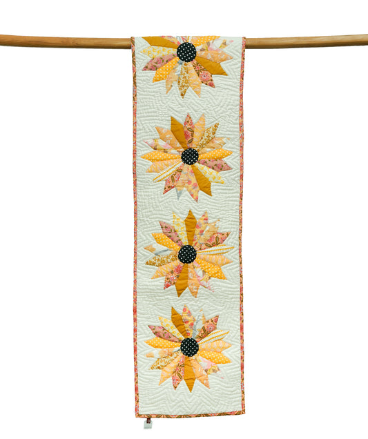 Patchwork Sunflower Table Runner