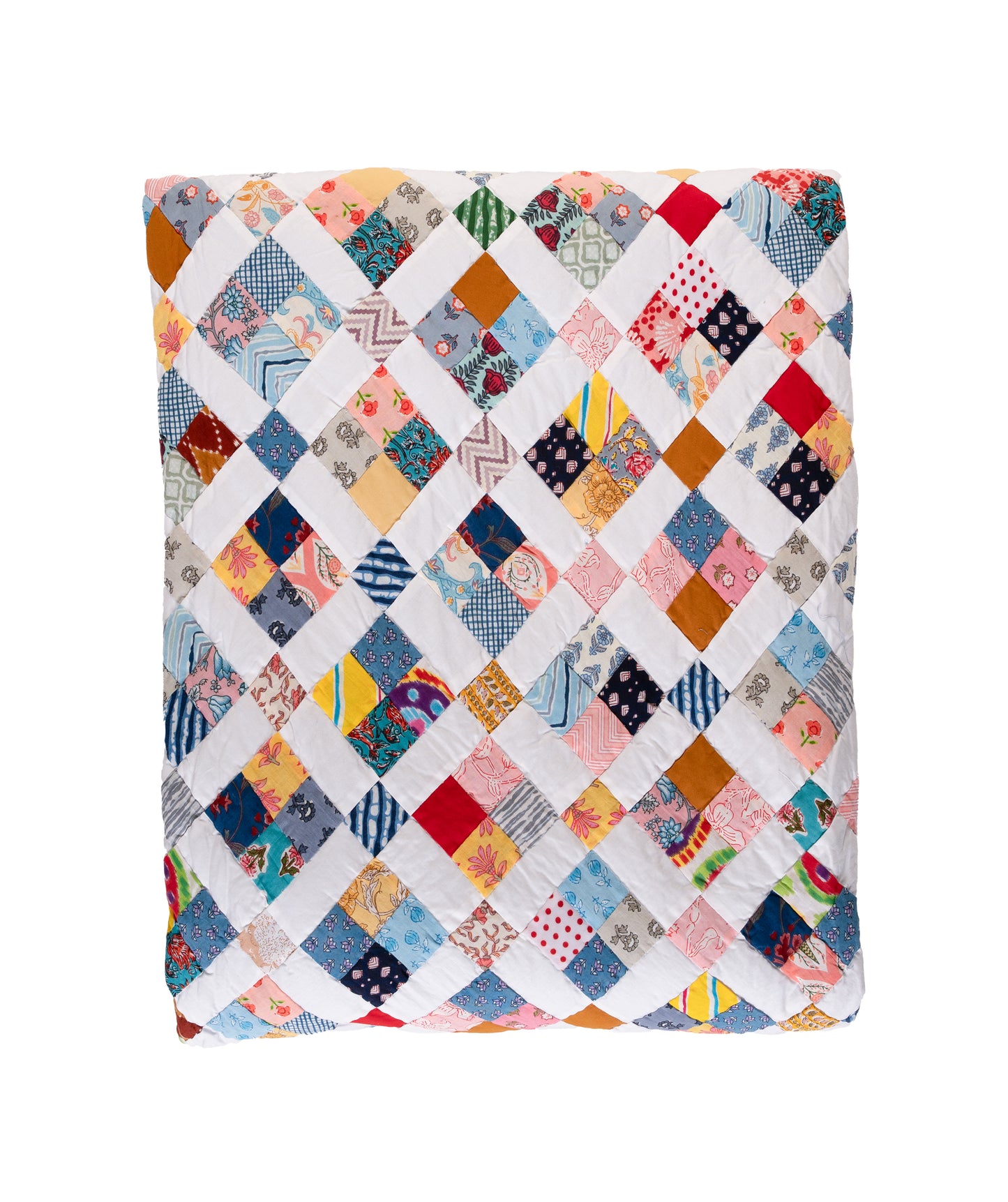 Confetti King Size Patchwork Quilt.