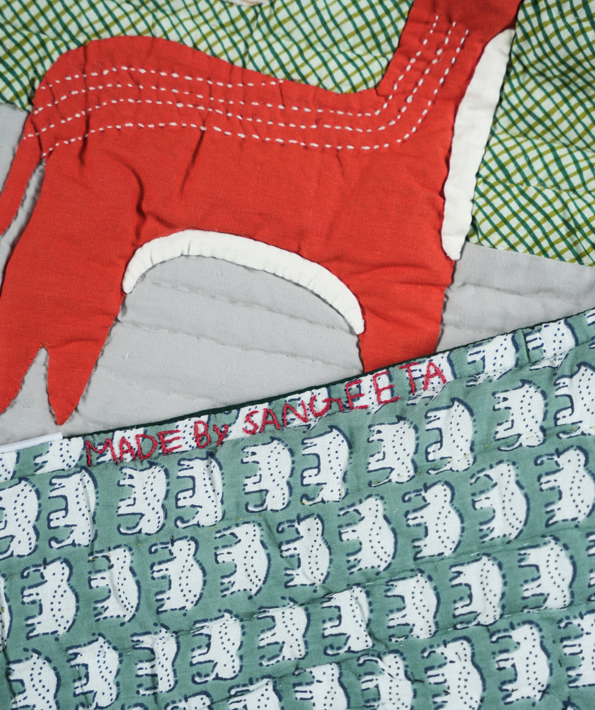 Sundarvan Baby Quilt 🌿🐘