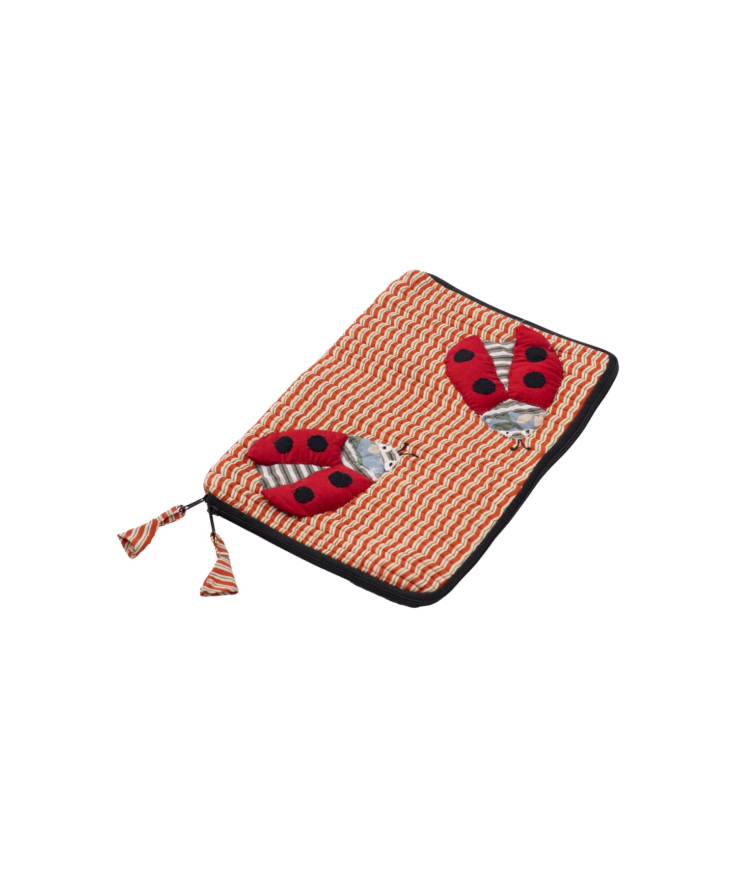 Striped Lovebug Laptop Sleeve 🐞