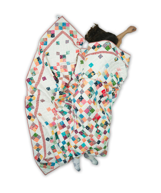 Confetti King Size Patchwork Quilt