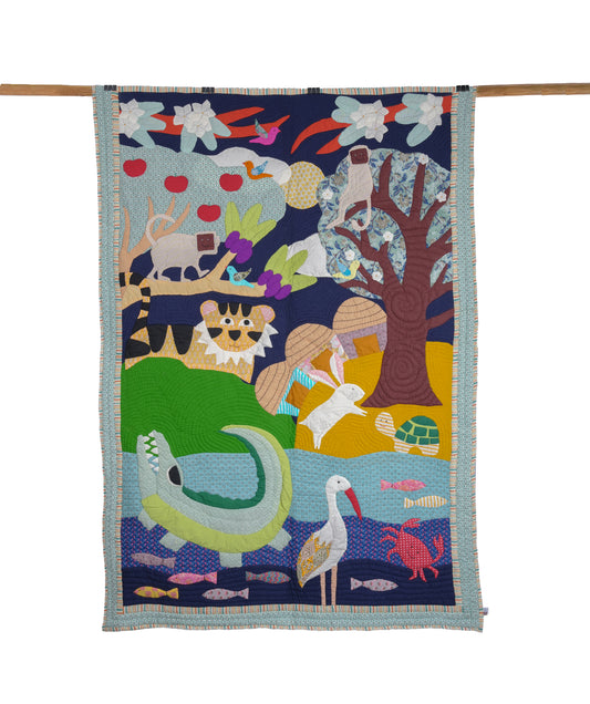 Nani ki Kahani Single Size Children Quilt